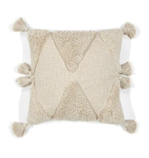 Sazu Kuddfodral 45x45 cm Bomull Vit