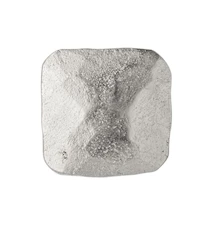 Dana Knopp 2.5x2.5 cm - Silver