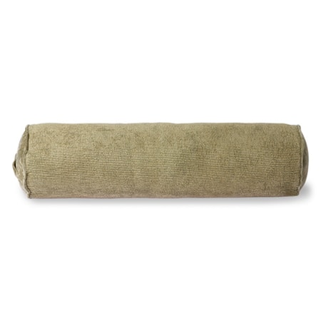 Corduroy Bolster Pude Army Green 20×70 cm