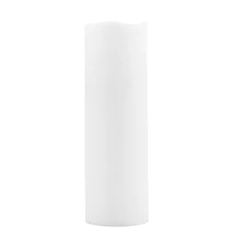 Vela LED Ø 7,5x23 cm blanco