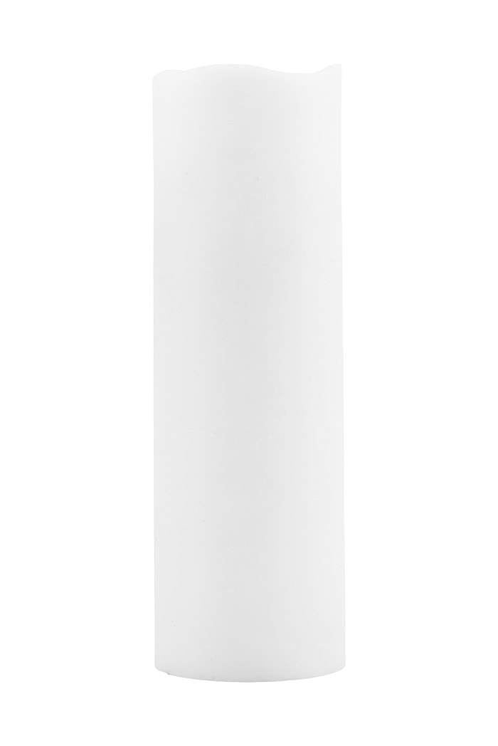 Lumière LED Ø 7,5 x 23 cm blanc