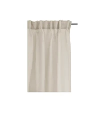 Dalsland Gardin med veckband 145x290 cm Oatmeal