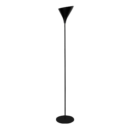 Tulip Gulvlampe 182 cm Sort