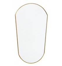 Spiegel Oval 51x34 cm Gold