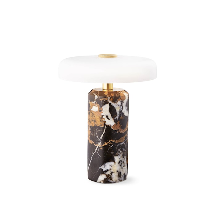 Trip Bordlampe Ø17x21 cm Marmor Leire/Matt Opal