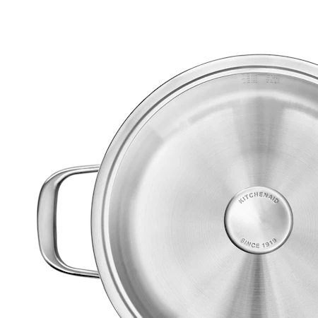 Multi-Ply Stainless Steel Gryta 20cm / 3.11L Uncoated