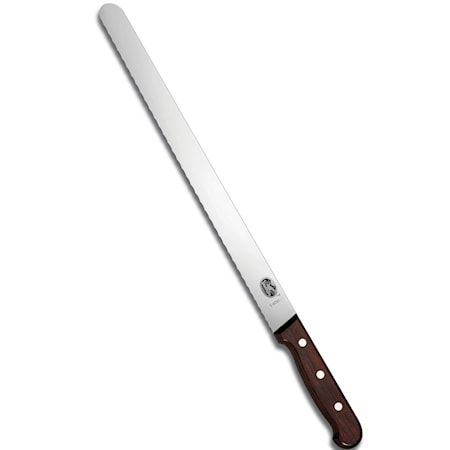 Filékniv/Brödkniv 36 cm Trähandtag Furu