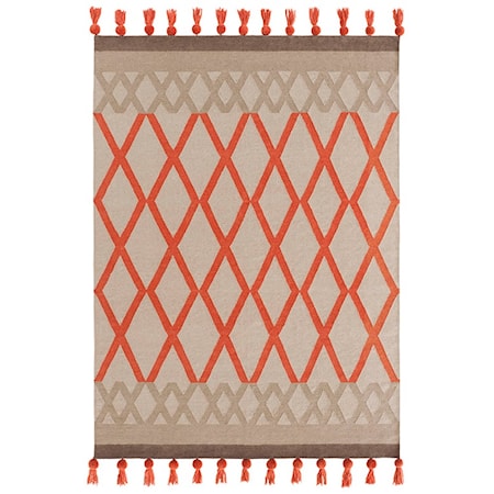 Kilim sioux alfombra de lana 200x300