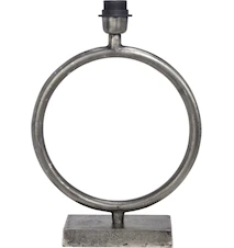 Circle Lampfot Råsilver 43cm