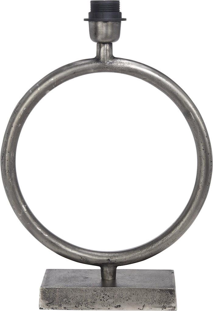 Circle Lampfot Råsilver 43cm