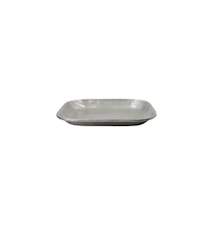 Tablett Malva Antique Silver 25,5 × 25,5 cm