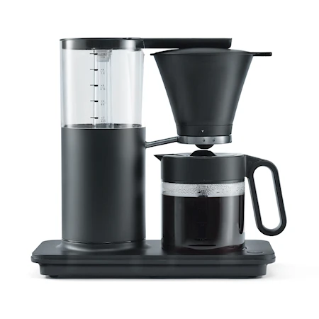 Kaffeemaschine 1600W Mattschwarz 1,25 Liter