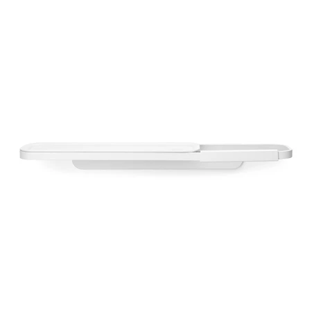 MindSet toalettpapirholder med hylle, Mineral Fresh White