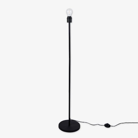 Lampefod 123 cm Metal Sort