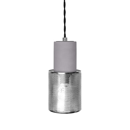 Rumble Mini Taklampe Krom