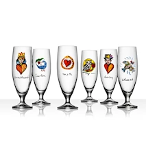 Friendship Happiness Beer Glass 50 cl