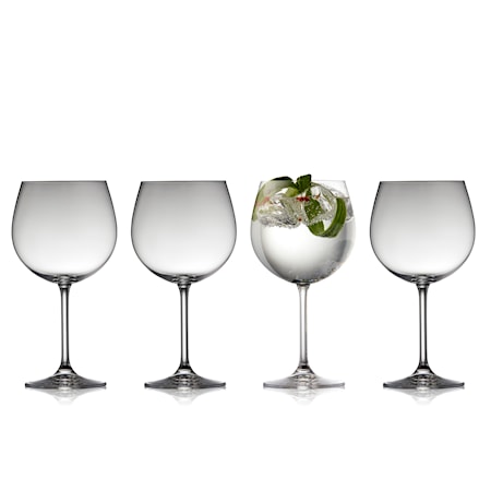 Lyngby Glas Gin og Tonic Juvel 4-pak