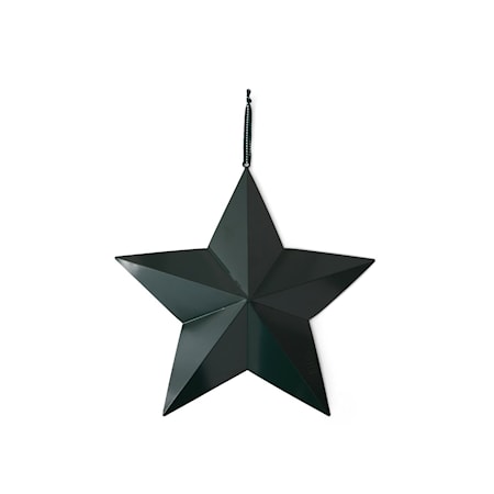 Metal Star Stjärna 40x40cm Grön