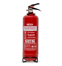 Nexa Fire & Safety BrandslÃ¤ckare RÃ¶d 1kg 8A