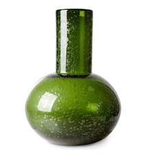Vas Ø19x24 cm Glas Grön