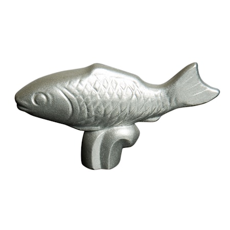 Knopp i rostfritt stål – fisk
