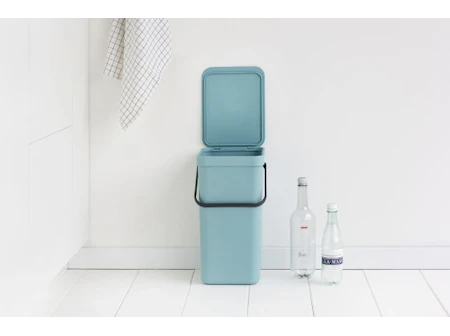 Papperskorg "SORT & GO" Mintgrön 16 L