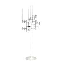 Nagel Gulvdel/Påbygningsdel for Lysestaker 70 cm Krom