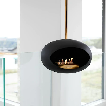 Le Feu Dome Sky Eldstad 50 cm Svart/Roséguld
