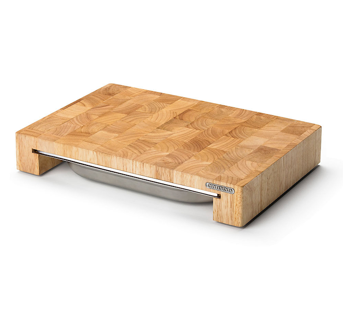 Chopping board with 1 Tinplate 39x27 cm