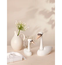 The Swan Trädekoration Ek 19 cm Vit
