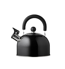 Kaffekanne 2 liter Svart Rustfritt stål