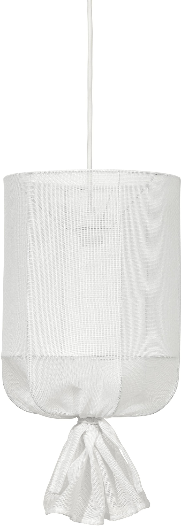 Round Outdoor Sheer Offwhite 30cm