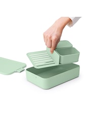 Make & Take Bento-Lunchbox Groß Jadegrün