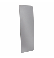 Extra lange Zijschraper in roestvrij staal 25 cm