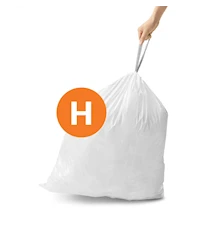 Måttanpassade Påsar till Soptunnor Typ H 20-pack
