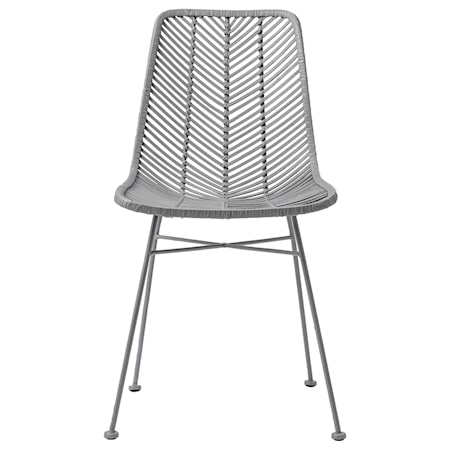 Lena Stol Natur Rattan 86x42cm