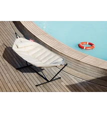 Fatboy® Superb Hängmatta med ställning Sahara/Svart