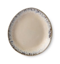 70's Keramikk Asjett Beige