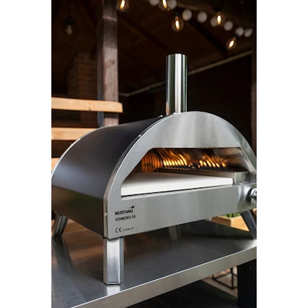 Vomero 16 Pizzaofen 57 x 53 cm Edelstahl