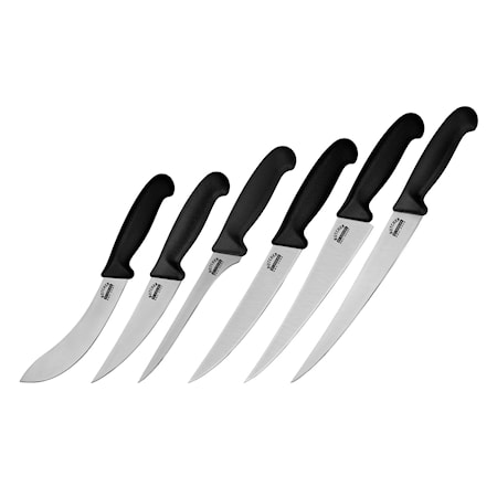 Samura Butcher Sett med 6 kniver