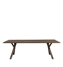 TREE 240 rect dining table silver back (LPS)