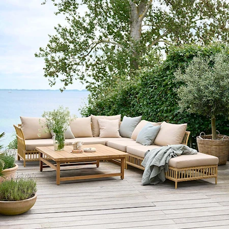 Maggie Modulsoffa Mittdel Natur