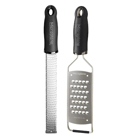 Grater Set Gourmet Zestjärn och Extra grovt rivjärn