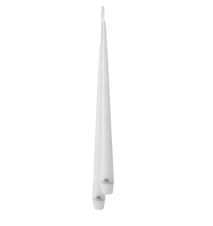 Laquer Kerze 35 cm Weiß