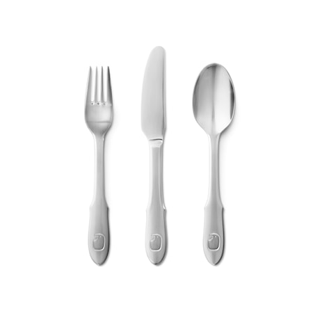 Elephant Collection Elephant childrens cutlery set Stainless steel