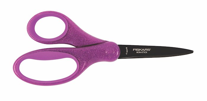 Kids Scissors Glitter purple