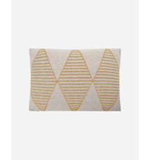 Jaipu putetrekk 60 x 40 cm bomull/polyester sennepsgul