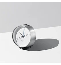 Henning Koppel Alarmklocka 10cm Stål/Vit