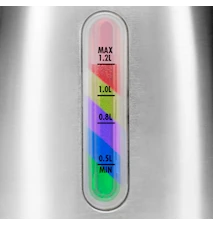 Vannkoker med Temperaturvalg, Fargeskiftende, 1,2L