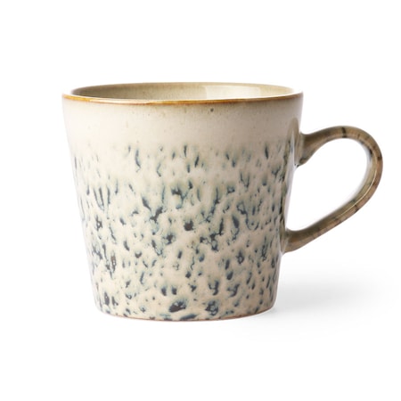 HKLiving Ceramic 70’s Cappuccino Mugg Hail